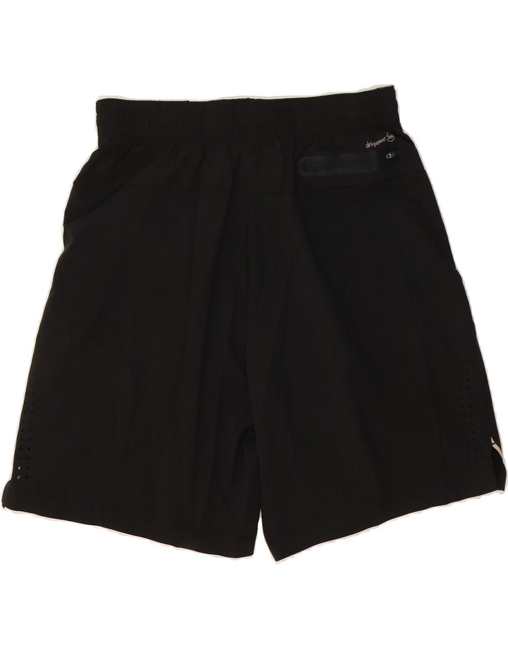 RUSSELL ATHLETIC Mens Training Sport Shorts Medium Black Polyester Vintage Russell Athletic and Second-Hand Russell Athletic from Messina Hembry 