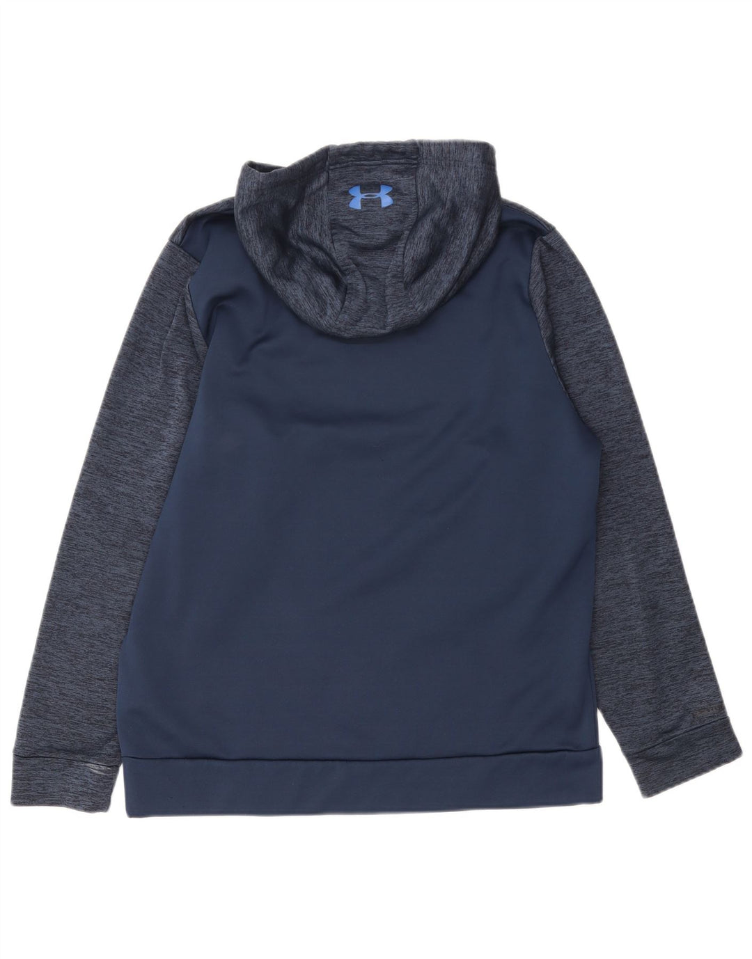 Under Armour Mens Cold Gear Hoodie Jumper Medium Navy Blue Flecked