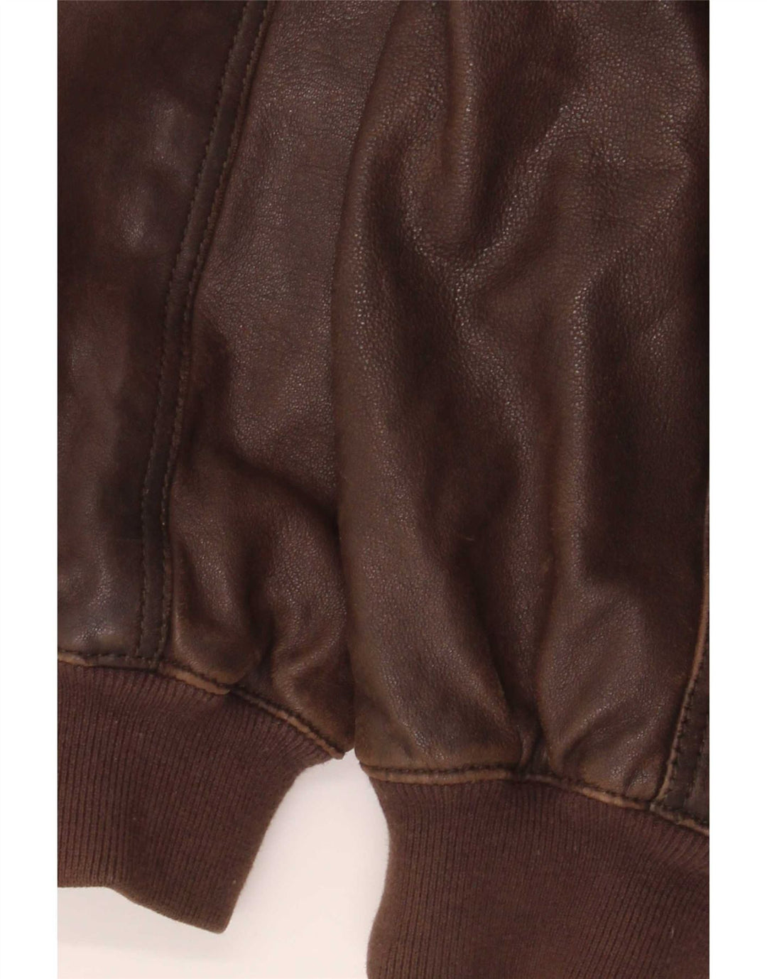 Vintage Mens Leather Jacket UK 40 Large Brown