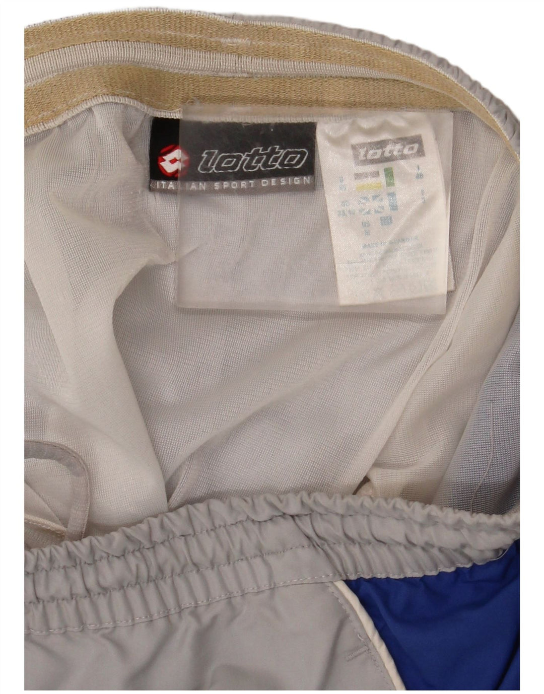 LOTTO Mens Sport Shorts UK 38/40 Medium Grey Colourblock Polyester