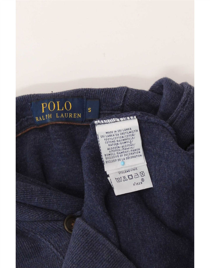 Polo Ralph Lauren Mens Sweatshirt Jumper Small Navy Blue Cotton