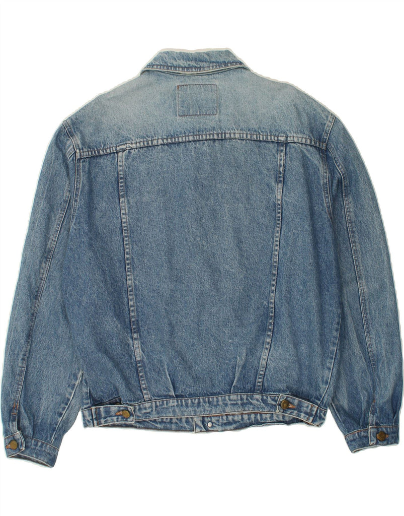 RANCHEROS Womens Denim Jacket IT 50 XL Blue Cotton Vintage Rancheros and Second-Hand Rancheros from Messina Hembry 