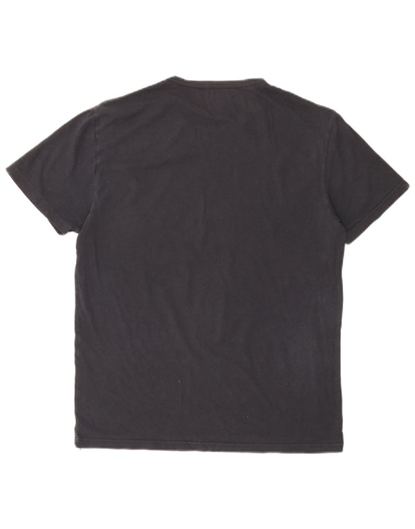 Emporio Armani Mens T-Shirt Top Large Grey Cotton