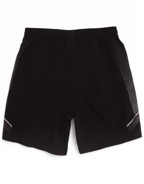 Under Armour Mens Loose Fit Sport Shorts Medium Black Geometric Sports