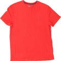 TOMMY HILFIGER Mens T-Shirt Top Large Red Cotton Vintage Tommy Hilfiger and Second-Hand Tommy Hilfiger from Messina Hembry 