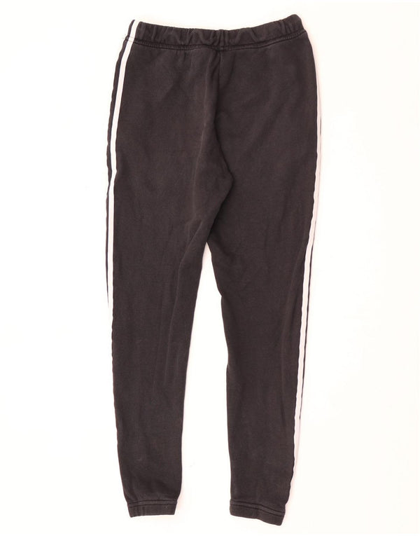 Adidas Womens Tracksuit Trousers Joggers UK 6 XS Black Cotton