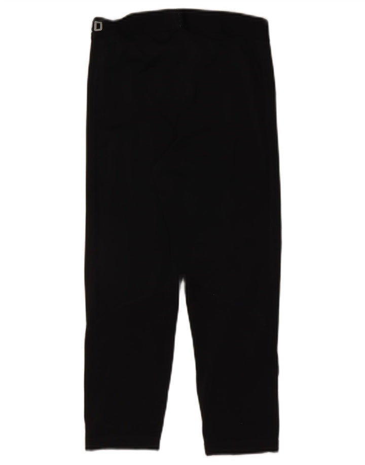 Nike Womens Dri Fit Capri Leggings UK 8 Small Black