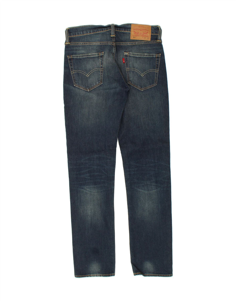 LEVI'S Mens 511 Slim Jeans W30 L32  Blue Cotton | Vintage Levi's | Thrift | Second-Hand Levi's | Used Clothing | Messina Hembry 