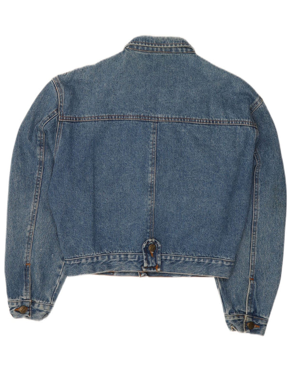 Vintage Boys Denim Jacket 14-15 Years Medium Blue