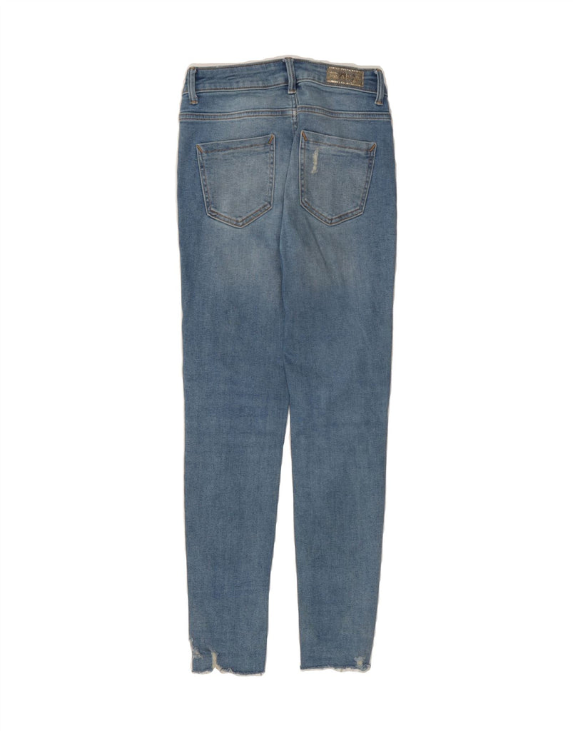 ZARA Womens Skinny Jeans EU 34 2XS W24 L26 Blue Vintage Zara and Second-Hand Zara from Messina Hembry 