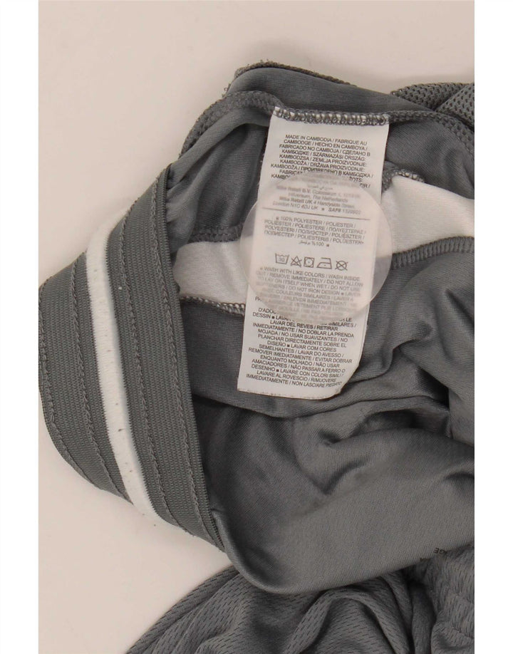 Nike Mens Dri Fit Graphic Sport Shorts XL  Grey Colourblock Polyester