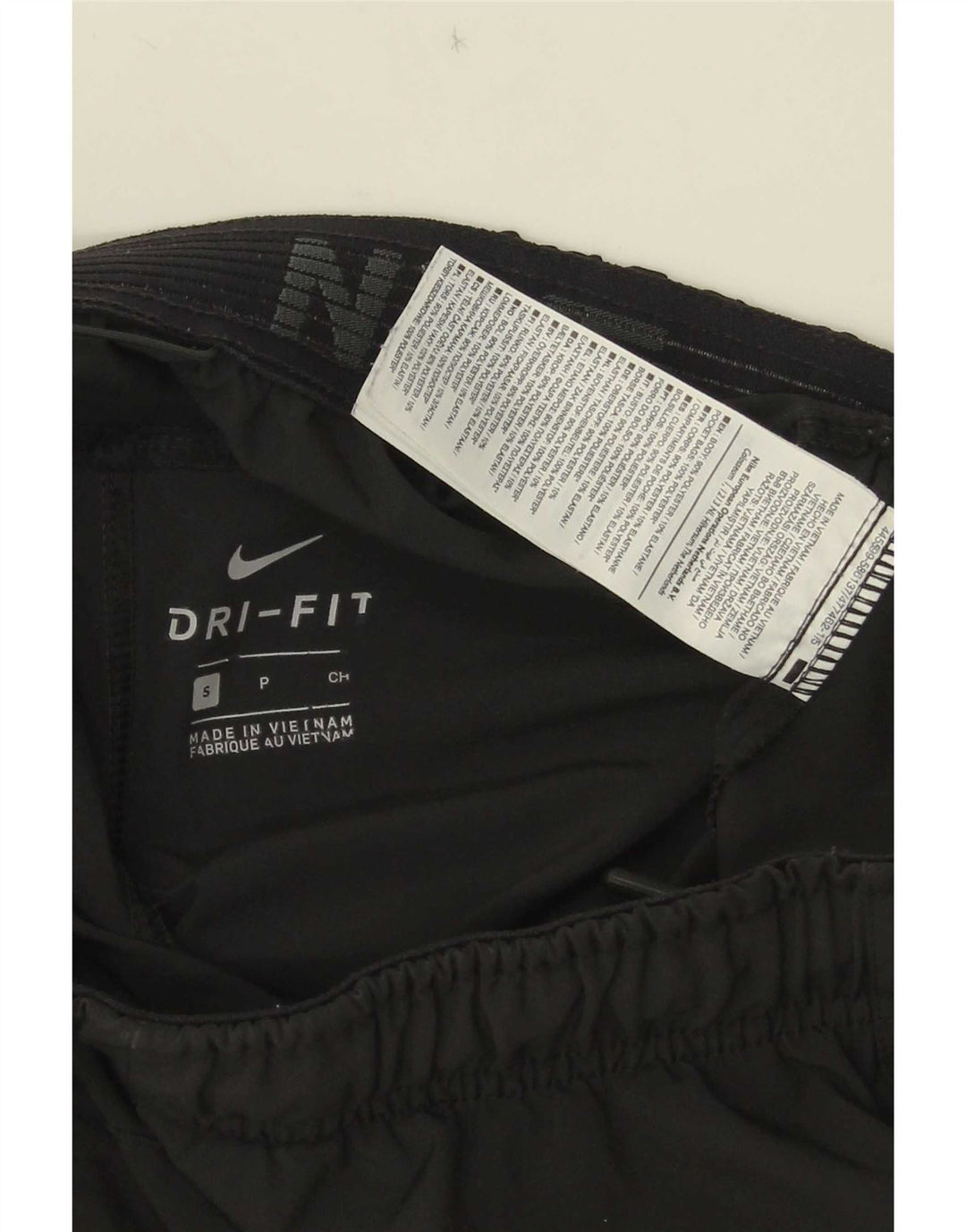 Nike Mens Dri Fit Sport Shorts Small Black Colourblock Polyester