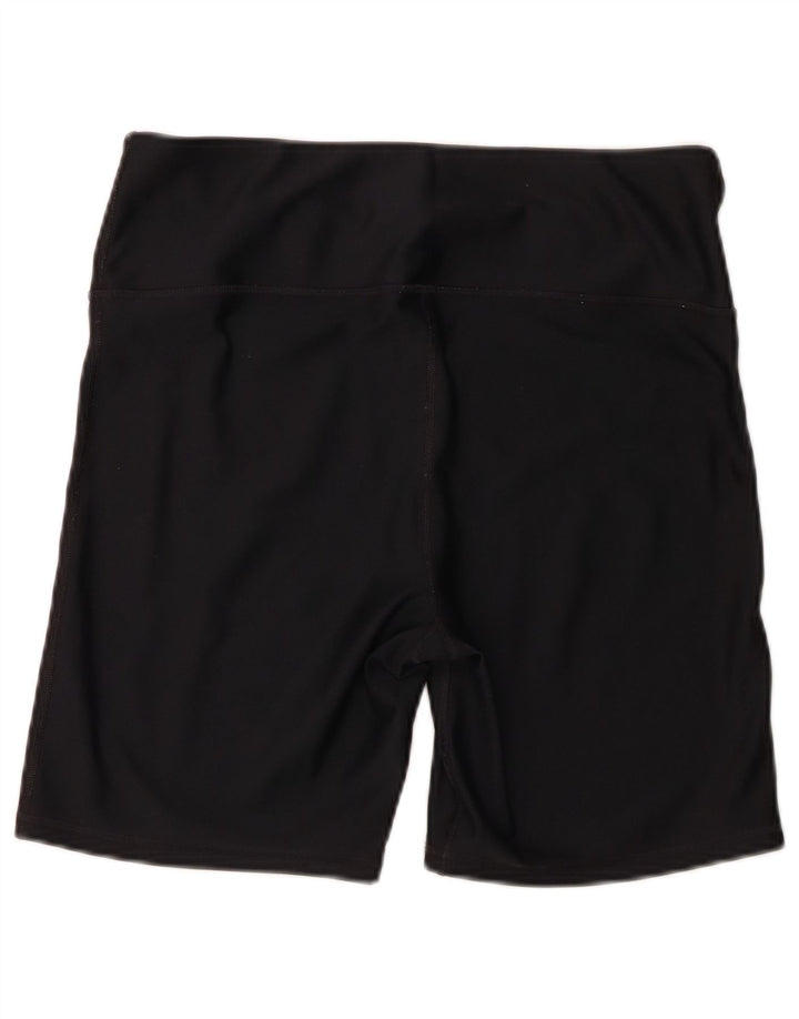 Under Armour Womens Sport Shorts UK 16 Large  Black Polyester