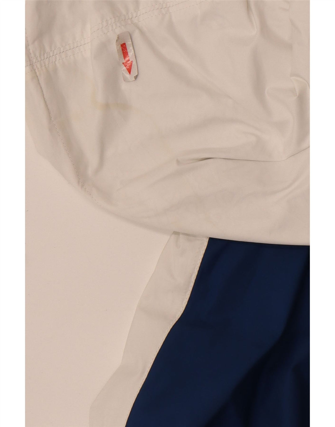 Nike Mens Hooded Reversible Jacket UK 38 Medium Blue Colourblock Polyester