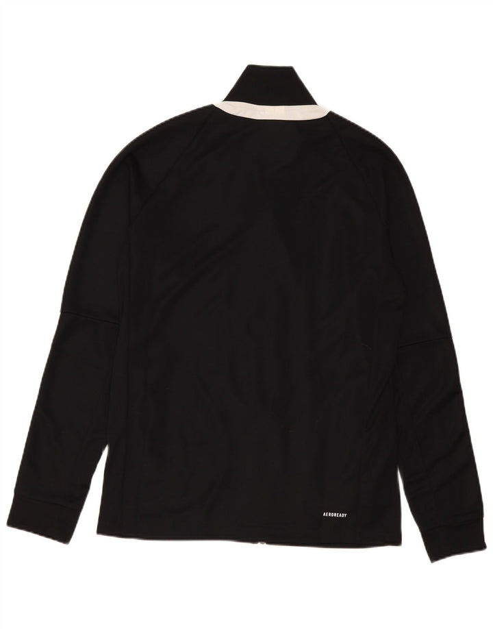 Adidas Mens Aeroready Tracksuit Top Jacket Medium Black Polyester