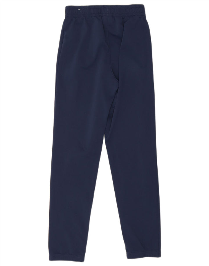 Nike Boys Tracksuit Trousers 10-11 Years Medium Navy Blue Polyester