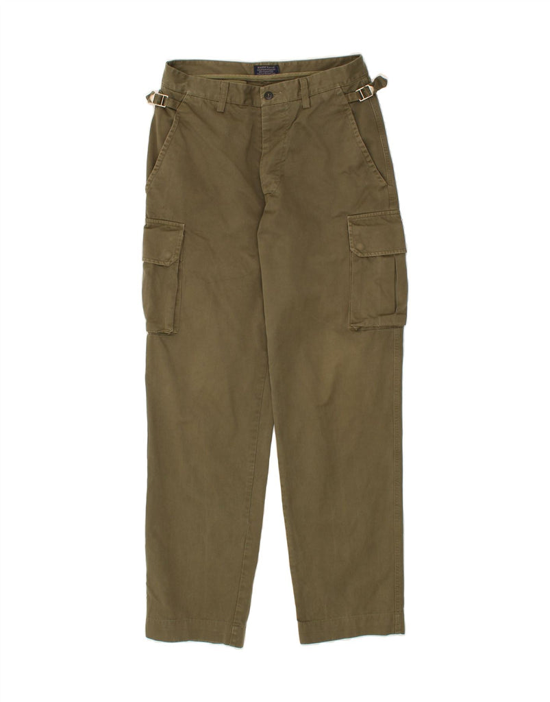 MASON'S Mens Slim Cargo Trousers W32 L32  Khaki Cotton Vintage Mason's and Second-Hand Mason's from Messina Hembry 