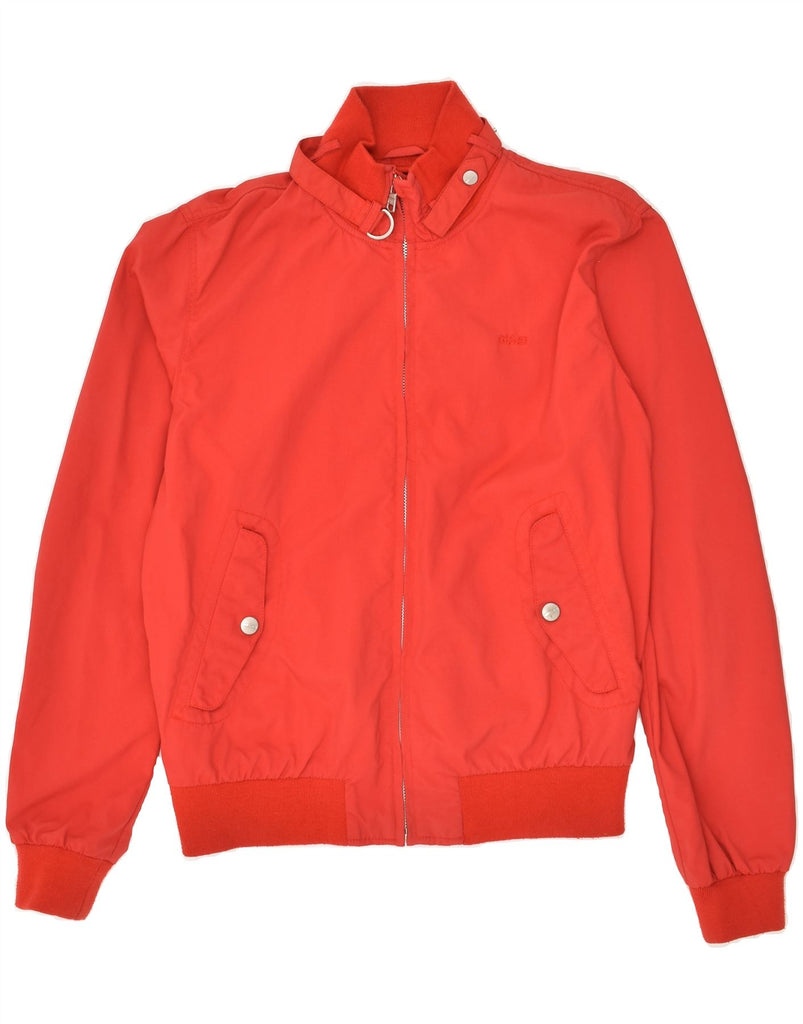 GAS Mens Bomber Jacket UK 38 Medium Red | Vintage Gas | Thrift | Second-Hand Gas | Used Clothing | Messina Hembry 