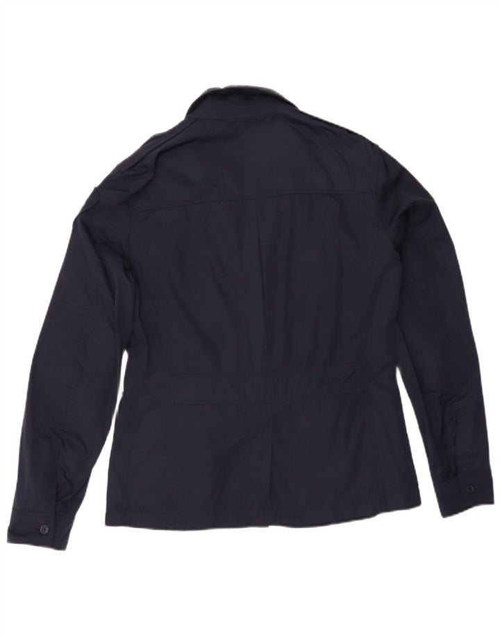 Blauer Mens Military Jacket UK 38 Medium Navy Blue