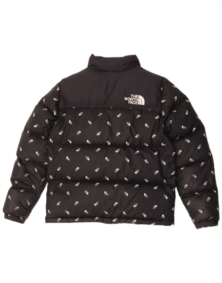 The North Face Boys Graphic Padded Jacket 14-15 Years XL Black Polyester