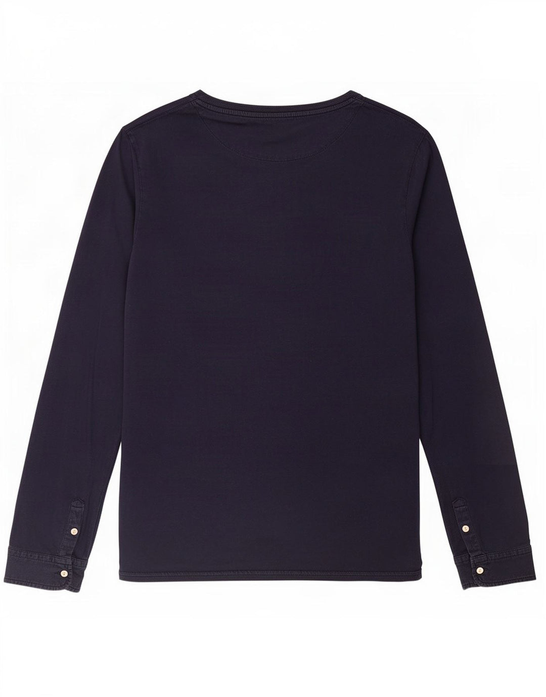 Scotch & Soda Mens Top Long Sleeve Large Navy Blue Cotton