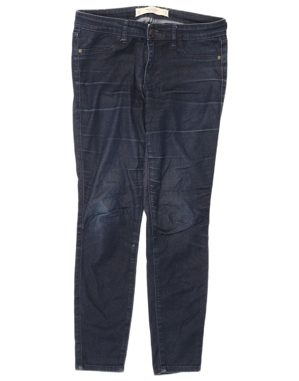 Abercrombie & Fitch Womens Skinny Jeans US 6 Medium W28 L27 Navy Blue