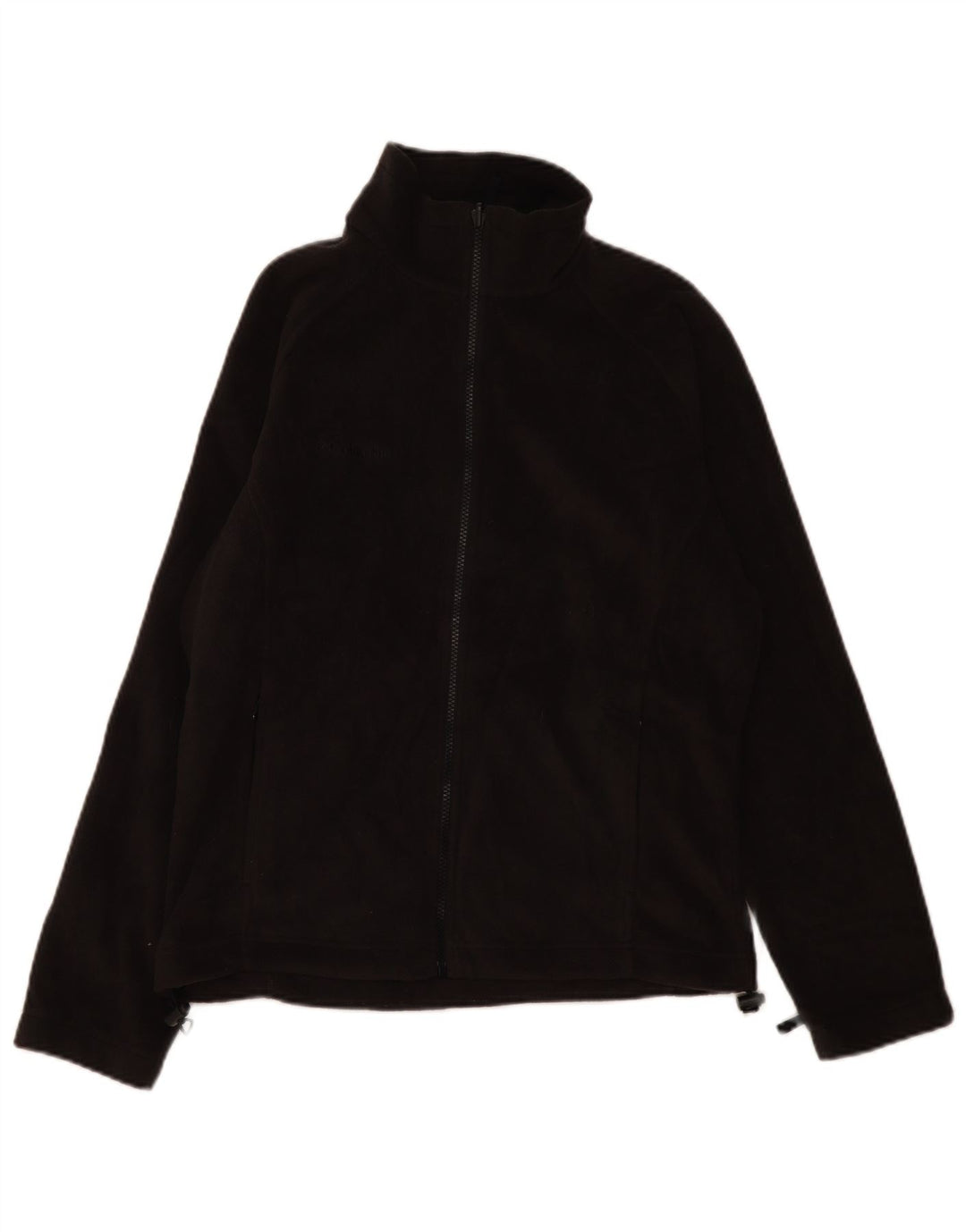Columbia Womens Fleece Jacket UK 14 Medium Black Polyester Sports