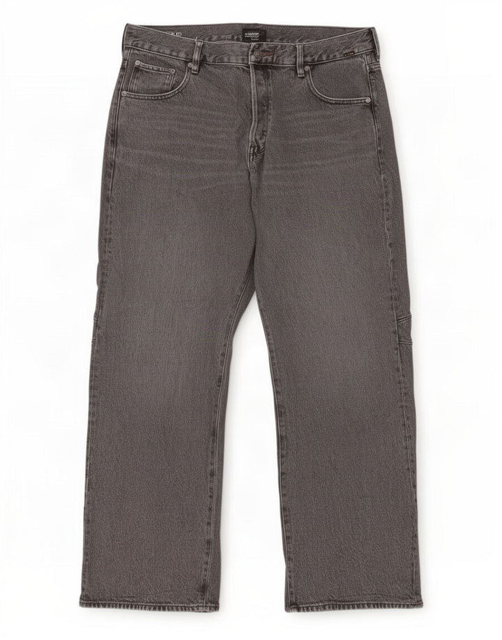 G-Star Mens Loose Jeans W32 L32 Grey Cotton