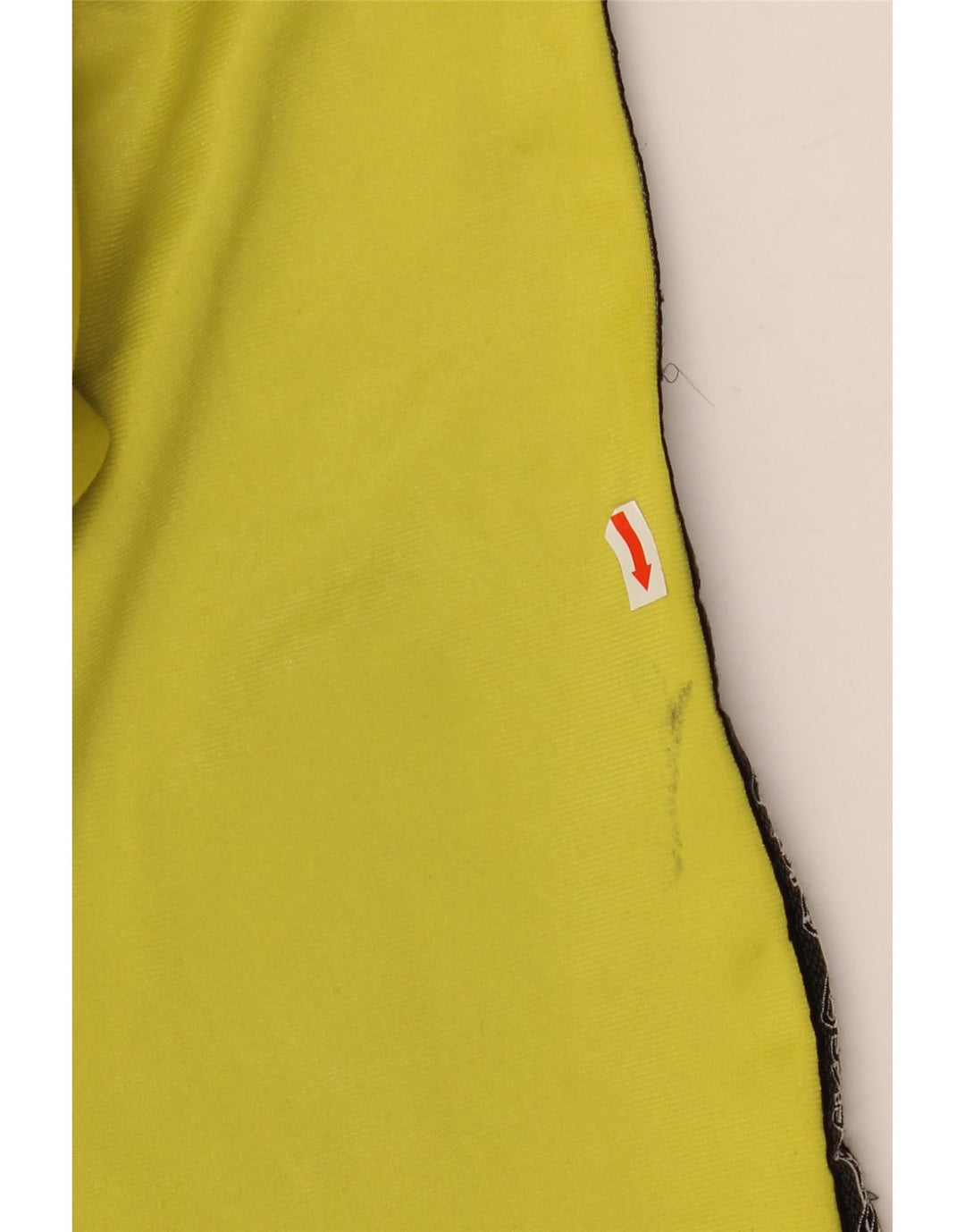 Asics Mens Graphic Tracksuit Top Jacket Small Yellow