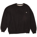 Champion Mens Sweatshirt Jumper 3XL Black Cotton