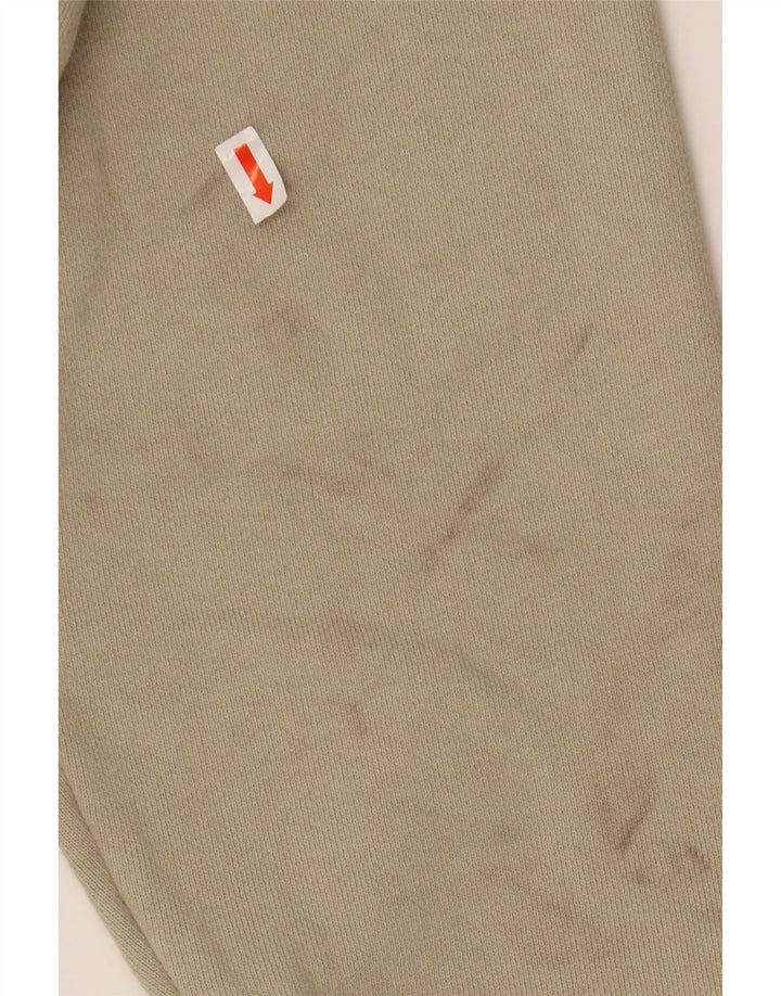 Cropp Mens Graphic Loose Fit Hoodie Jumper Medium Beige