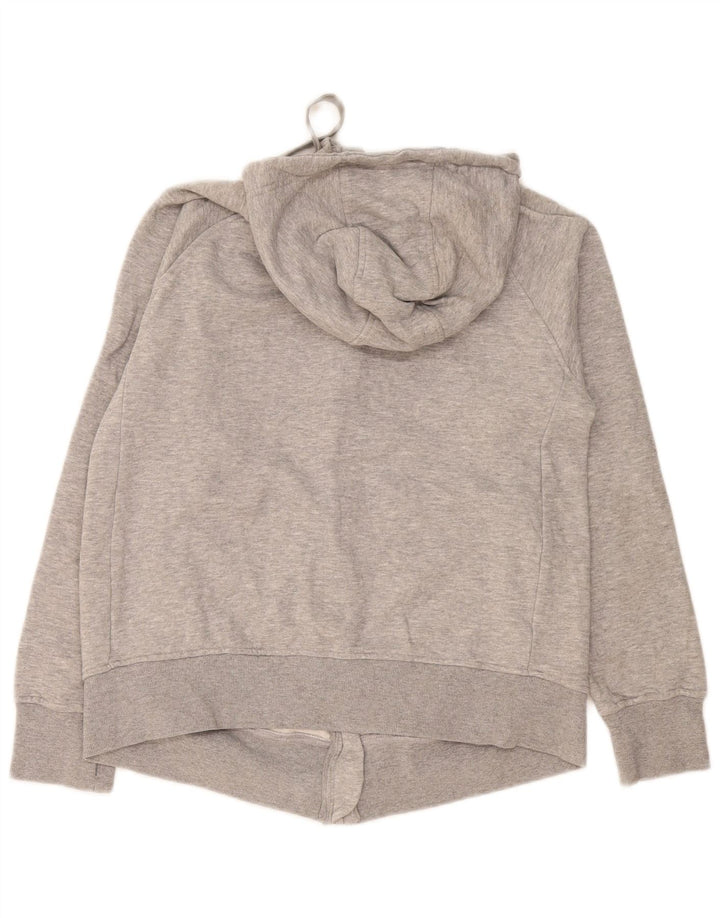 Mountain Warehouse Womens Zip Hoodie Sweater UK 12 Medium Grey Flecked