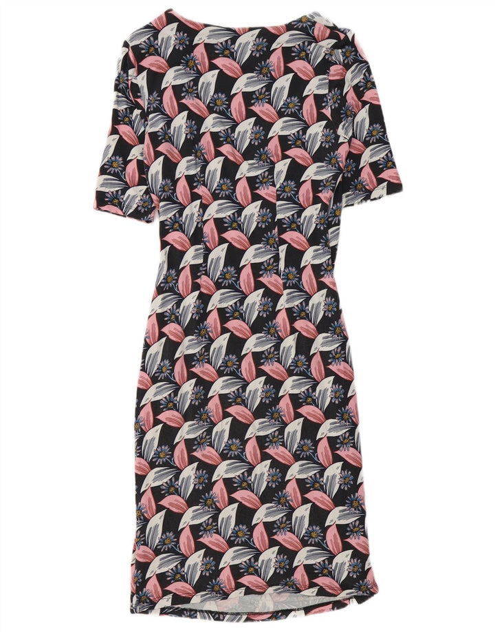 Boden Womens Sheath Dress UK 12 Medium Multicoloured Floral Viscose