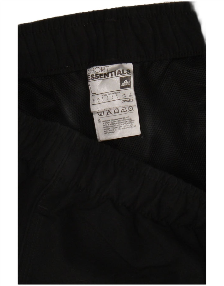 Adidas Mens Climalite Sport Shorts Large  Black Polyester
