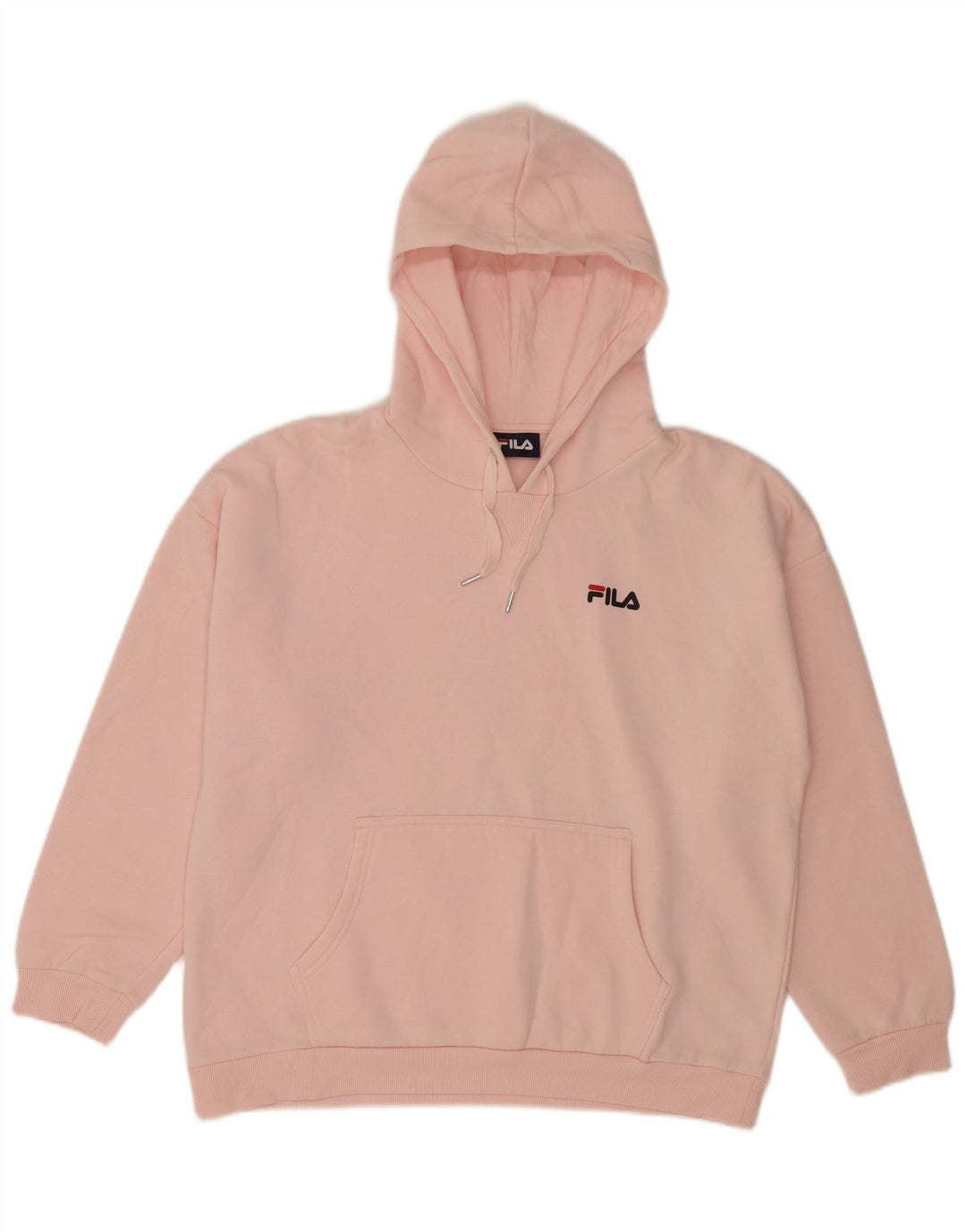 Fila Womens Hoodie Jumper UK 18 XL Pink Polyester