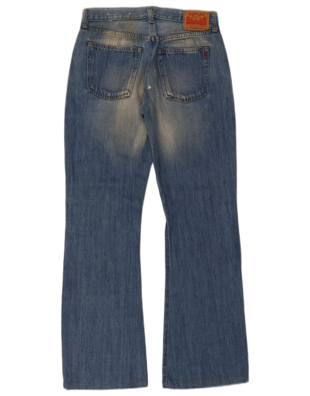 Replay Womens Bootcut Jeans W26 L30 Blue
