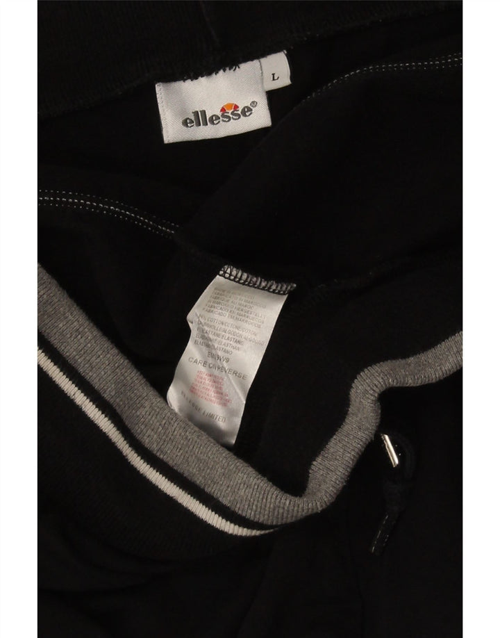 Ellesse Mens Sport Shorts Large Black Cotton