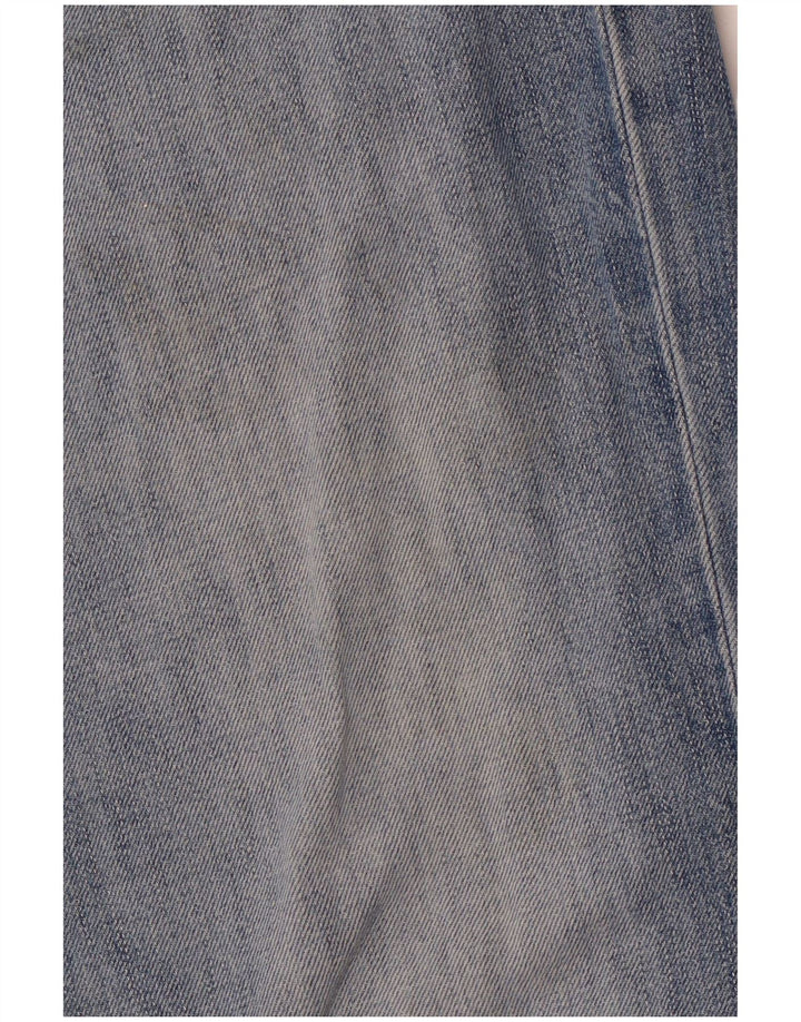 CREW CLOTHING Mens Straight Jeans W36 L31 Blue Cotton