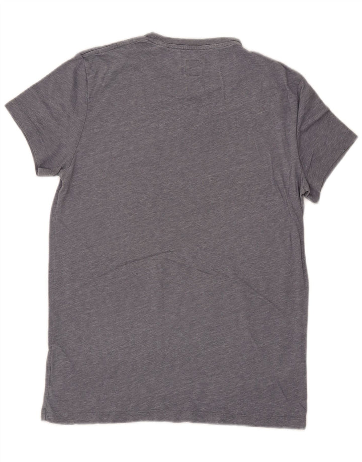 Jack Wills Mens T-Shirt Top Small Grey Flecked Cotton