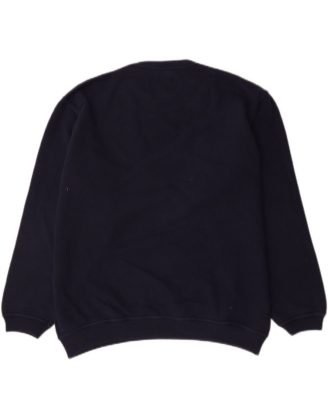 Champion Mens Graphic Sweatshirt Jumper Large Navy Blue Cotton