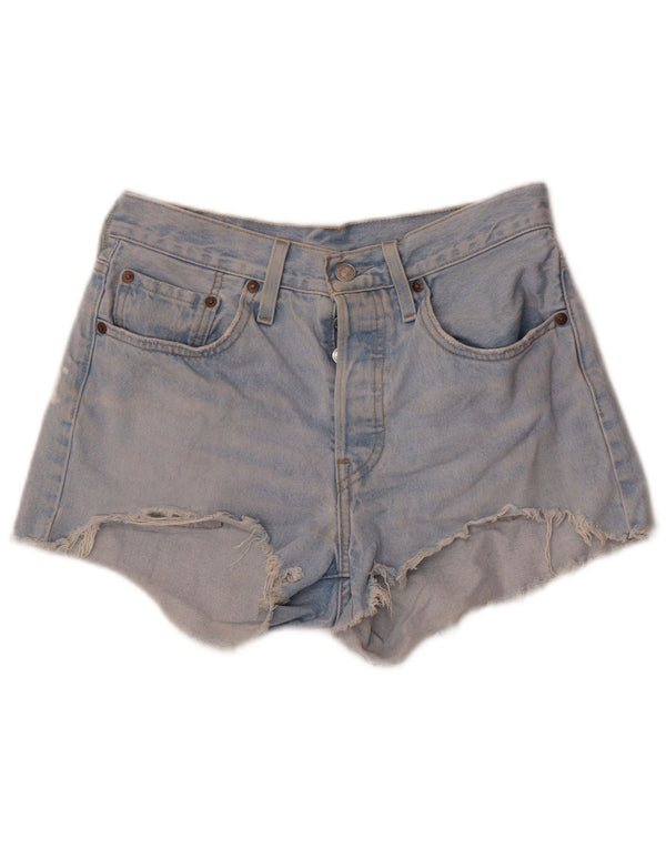 Levi's Womens 501 Denim Shorts W27 Small  Blue Cotton