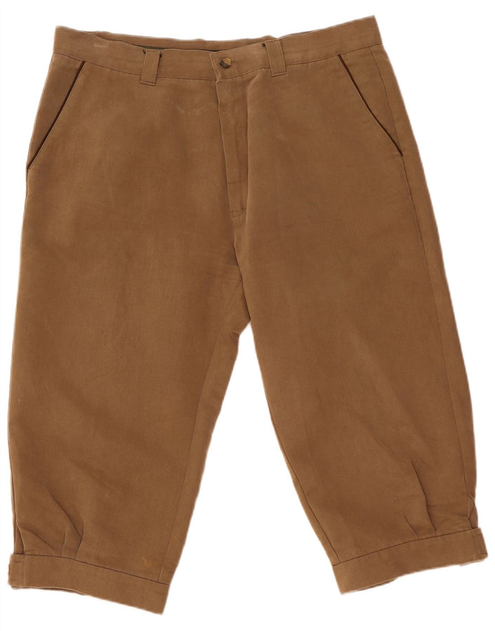 Musto Mens Bermuda Shorts W38 XL Brown Cotton