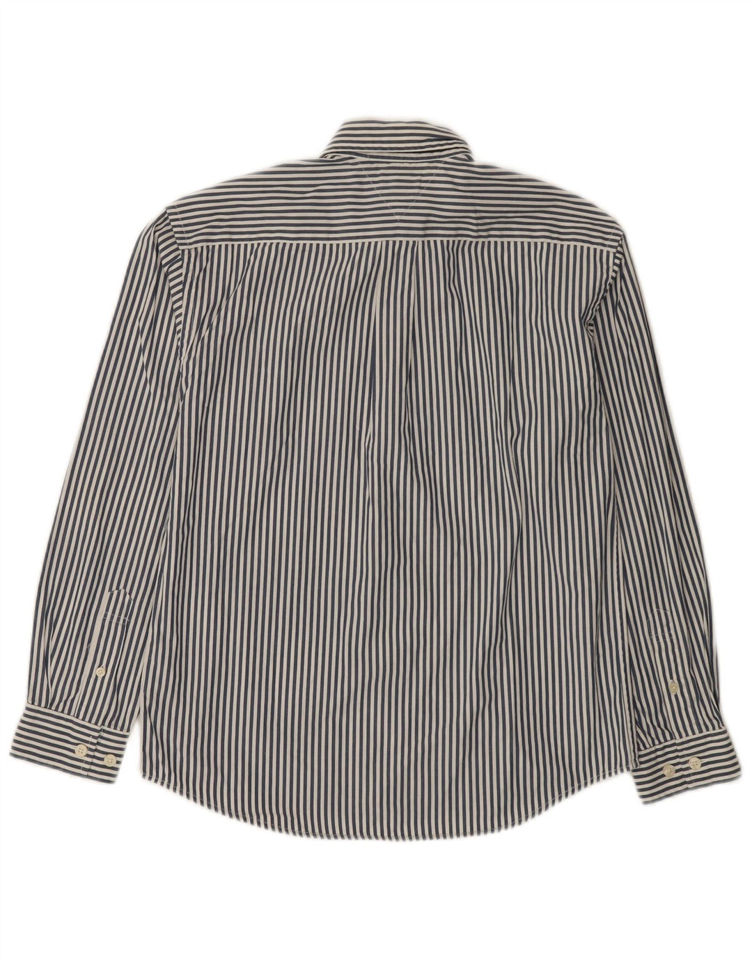Tommy Hilfiger Boys Shirt 11-12 Years Medium  Blue Striped Cotton