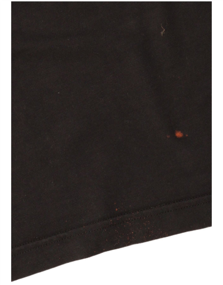 Adidas Mens Graphic T-Shirt Top Large Black Cotton