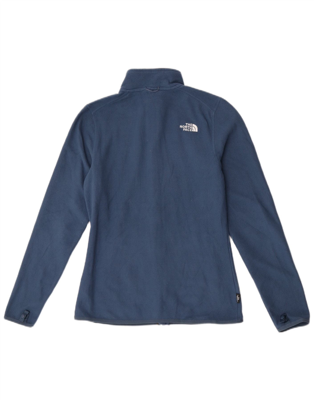The North Face Womens Liner Fleece Jacket UK 14 Medium Blue Polyester