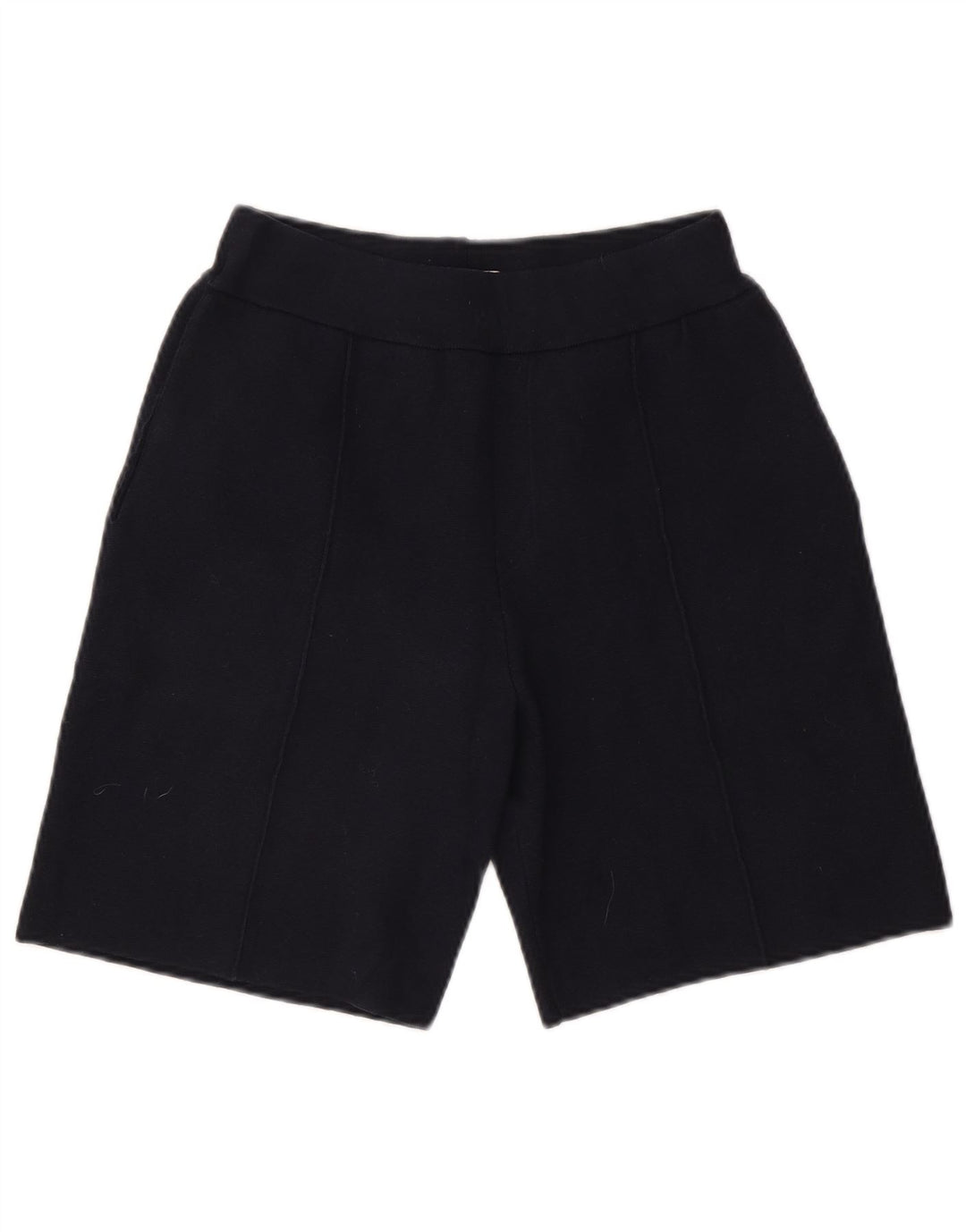 Zara Mens Casual Shorts Medium W31  Navy Blue Cotton