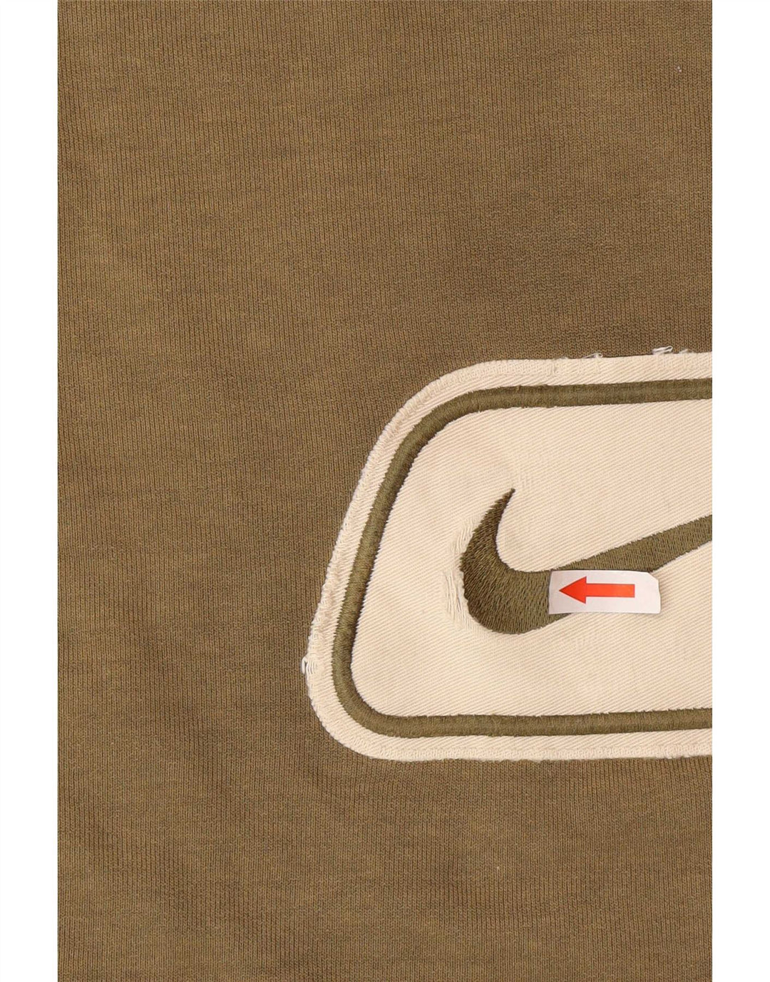 Nike Mens Graphic Sweatshirt Jumper UK 42/44 Large Khaki