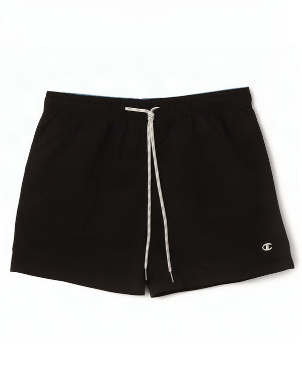 Champion Mens Swimming Shorts Small Black Polyamide