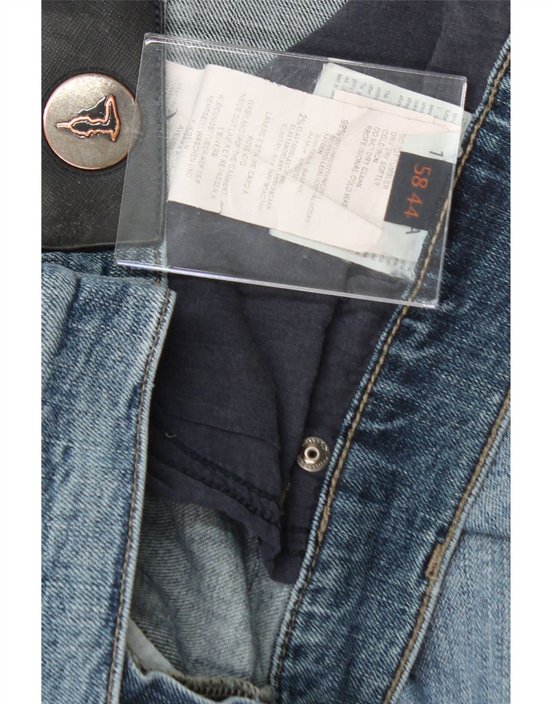 TRUSSARDI Mens Slim Jeans W44 L31 Blue Cotton Vintage Trussardi and Second-Hand Trussardi from Messina Hembry 