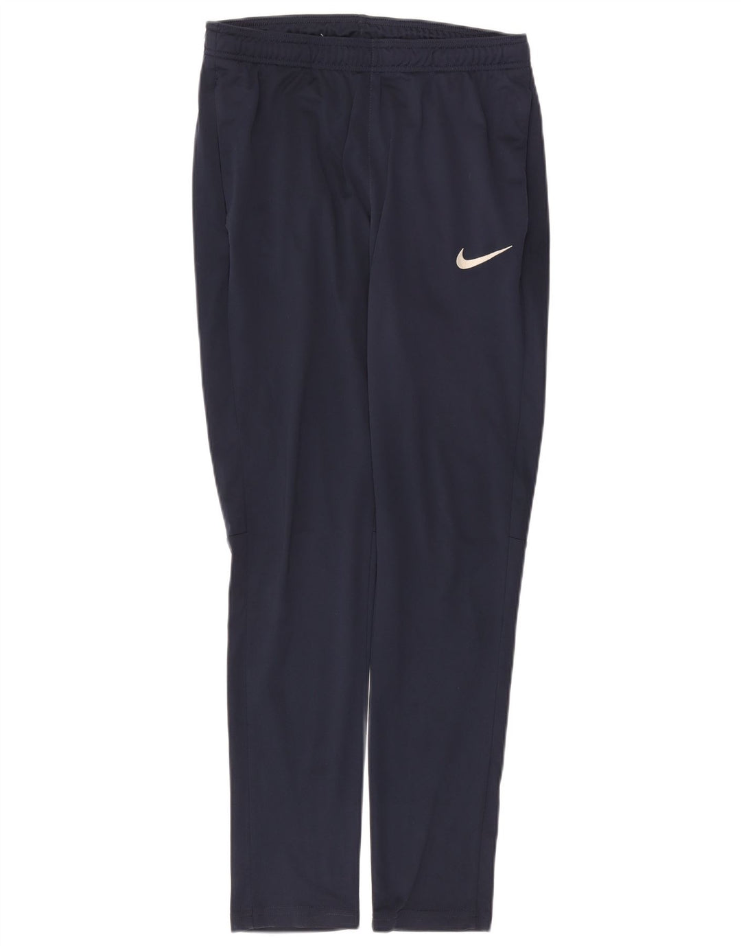 Nike Mens Dri Fit Tracksuit Trousers Medium  Navy Blue Polyester